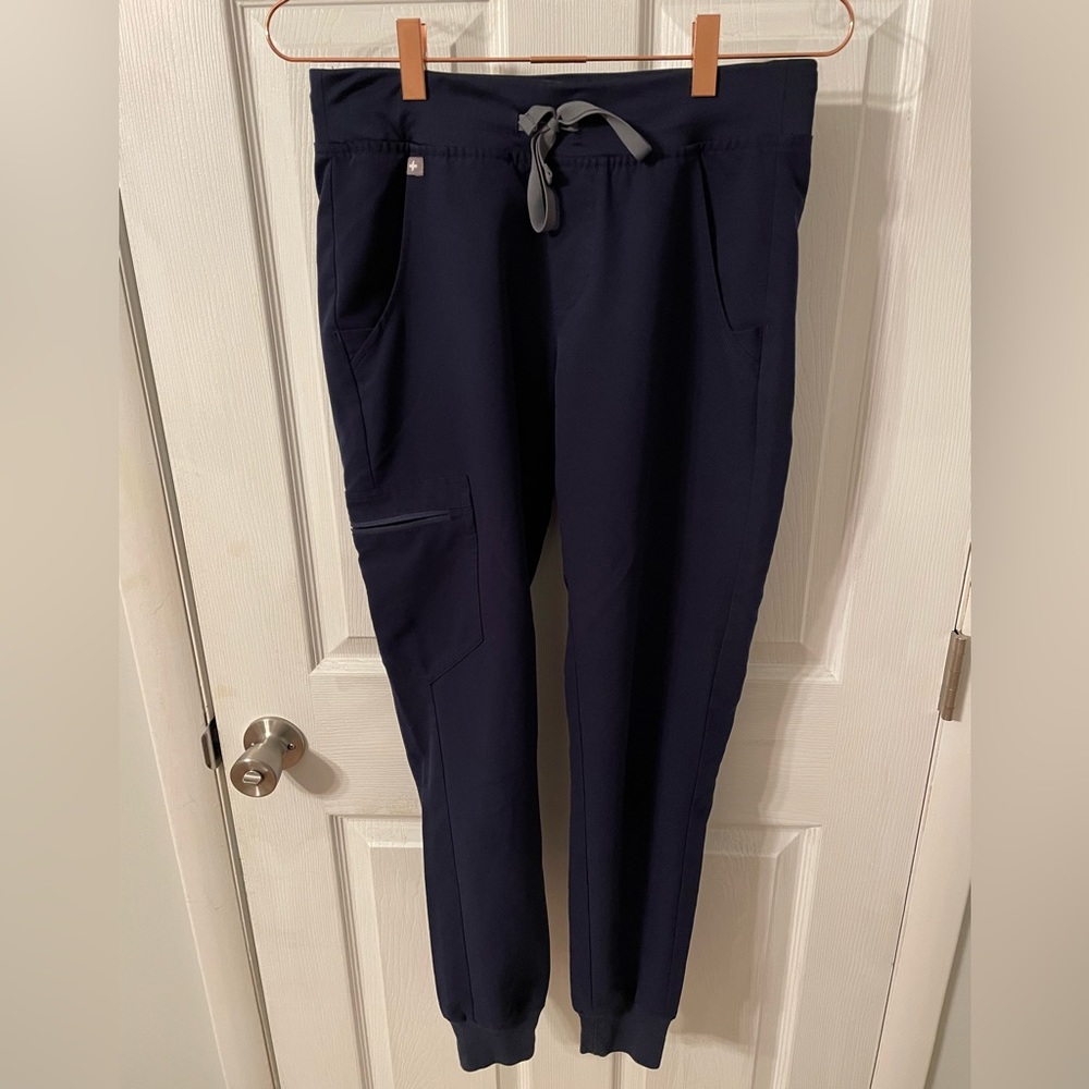 FIGS Jogger Scrub Pants Size XS Navy Color